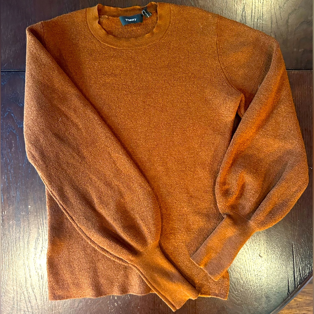 Brown Theory Wool blend sweater- EUC!